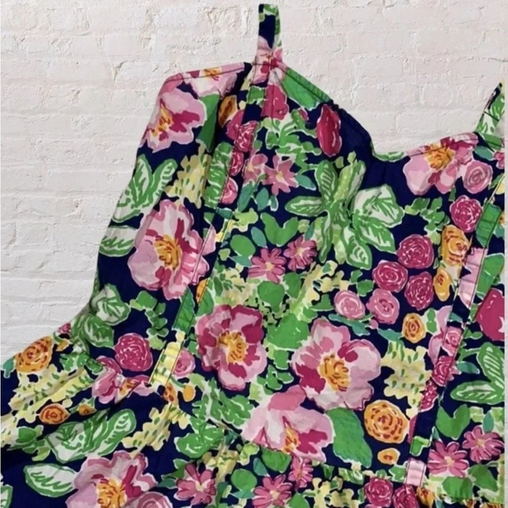 Lilly Pulitzer Gardenia Peplum top sz.4 - Picture 6 of 12